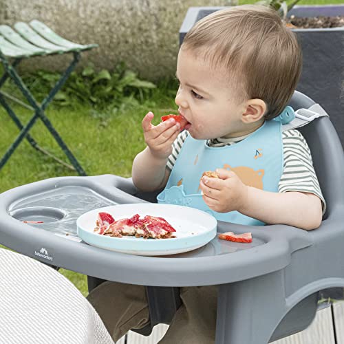 Bebeconfort Meely 2-in-1 Baby Highchair, Dark Grey