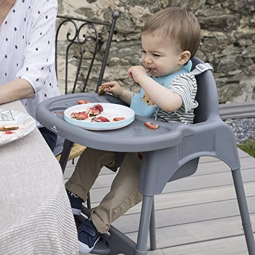 Bebeconfort Meely 2-in-1 Baby Highchair, Dark Grey