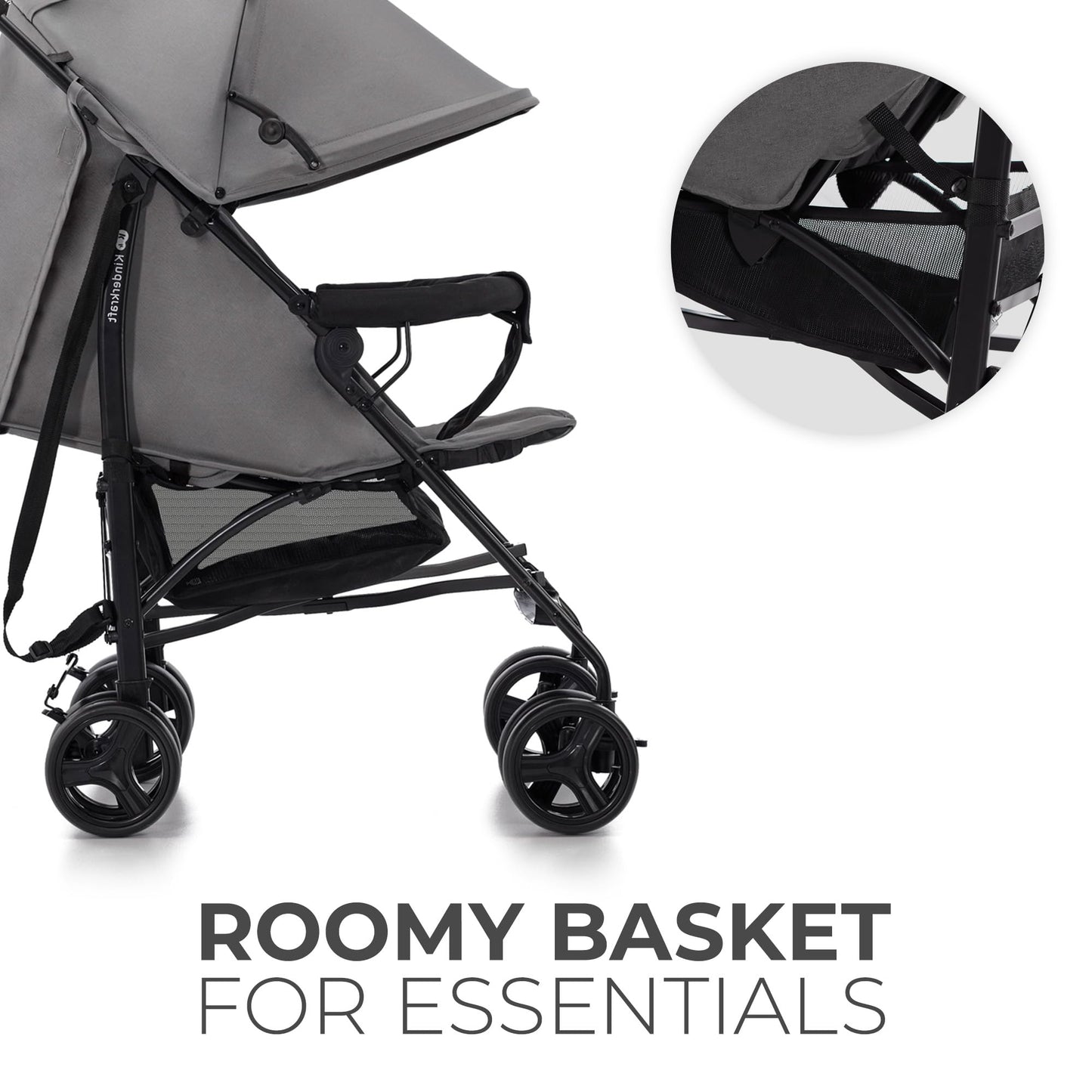 Kinderkraft TIK Lightweight Stroller, Gray
