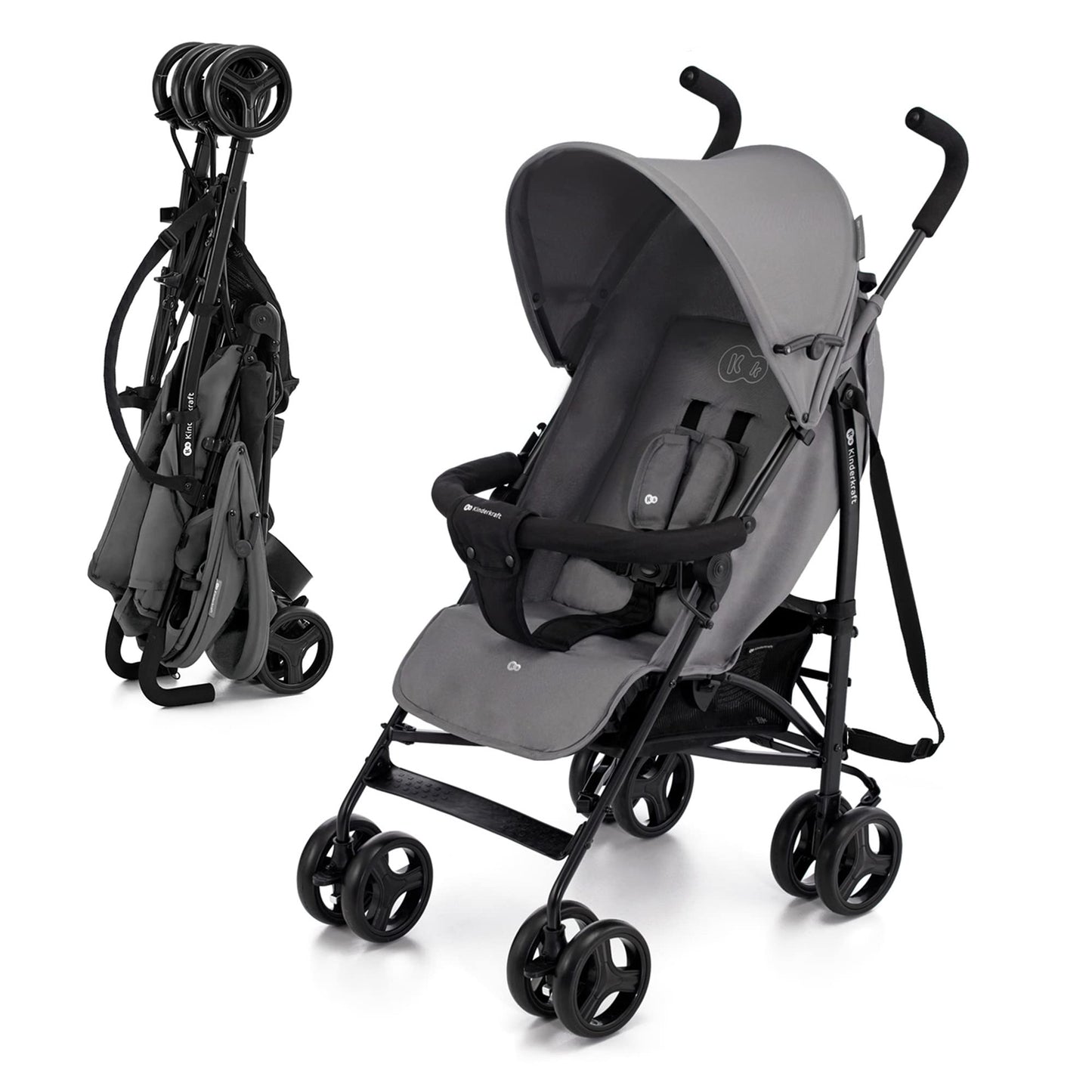Kinderkraft TIK Lightweight Stroller, Gray