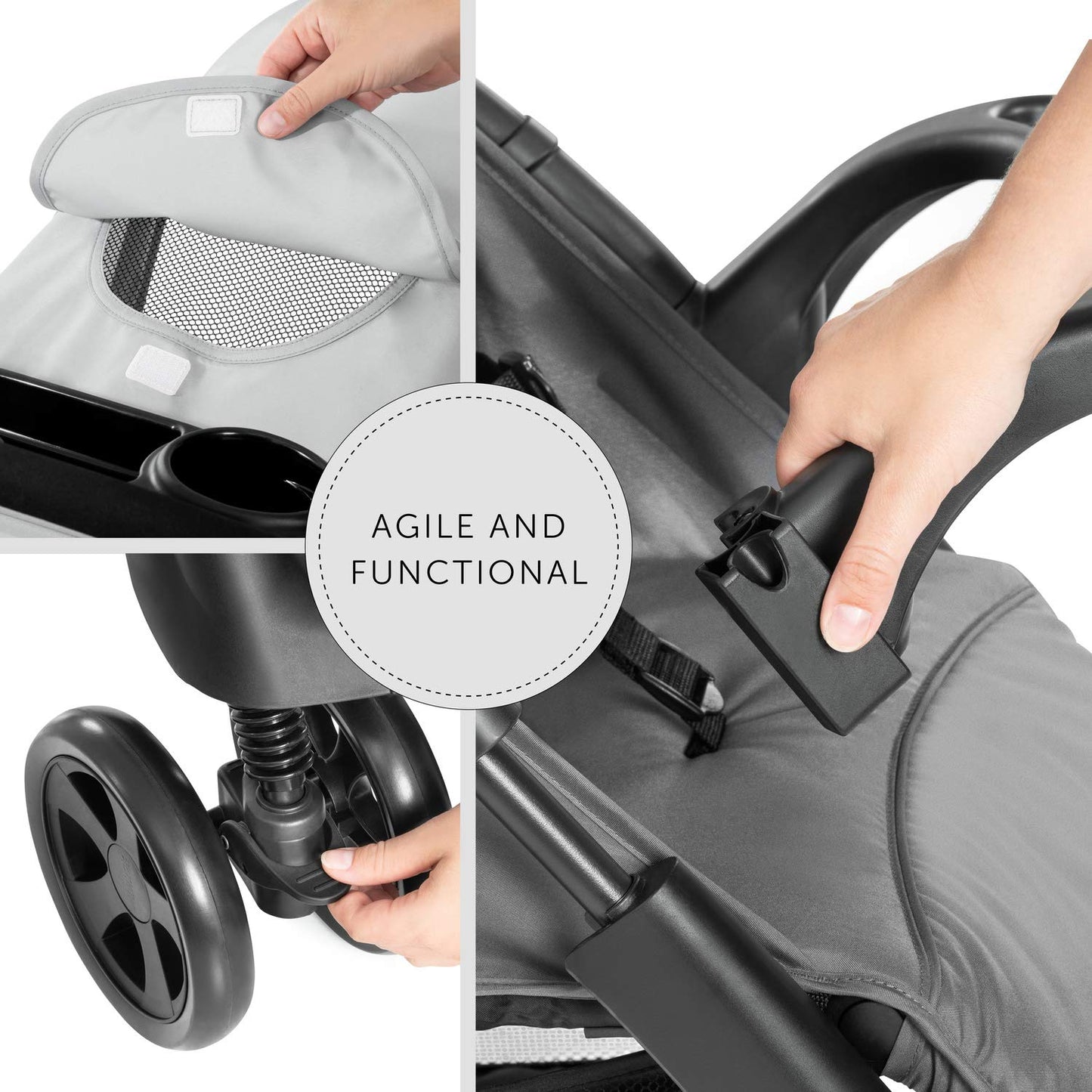 hauck Shopper Neo II Pushchair, Grey