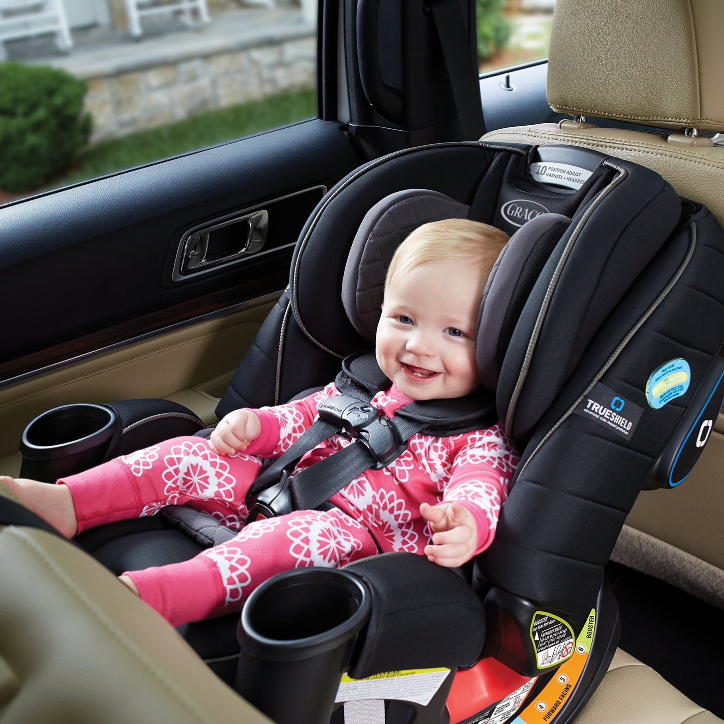 Graco 4Ever 4-in-1 Car Seat, TrueShield Side Impact