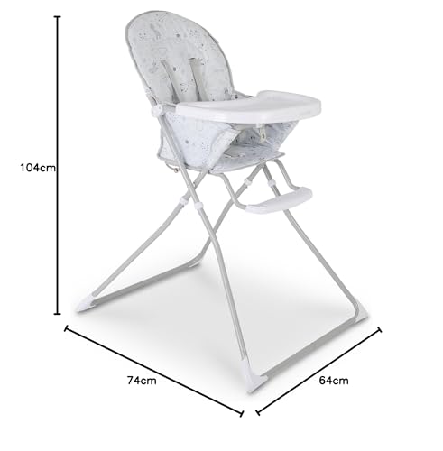 Red Kite Feed Me Compact Folding Highchair - Tree Tops